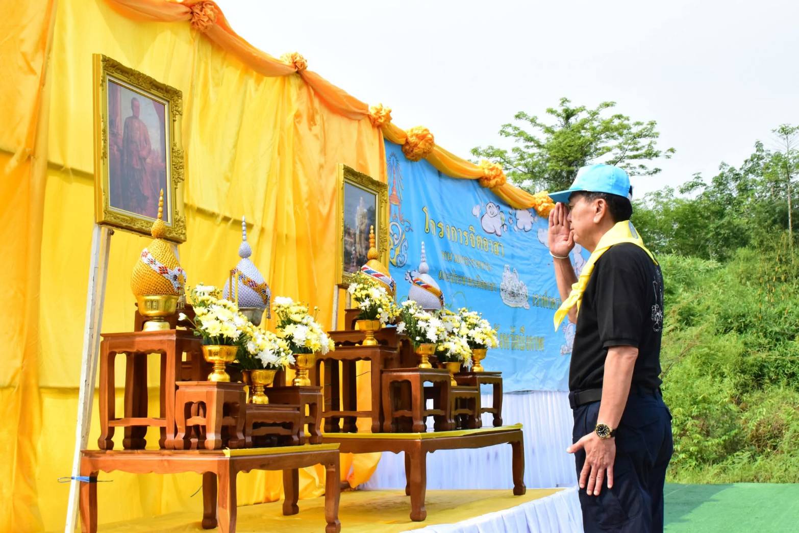title -  ร่วมกิจกรรม ณใ บริเวณห้วยหนิง บ้านฝอยลม หมู่ที่ 7 ตำบลท่าดอกคำ อำเภอบึงโขงหลง จังหวัดบึงกาฬ จัดกิจกรรมจิตอาสา “เราทำความ ดี ด้วยหัวใจ” เนื่องในวันพระบาทสมเด็จพระพุทธยอดฟ้าจุฬาโลกมหาราช